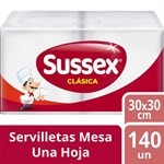 Servilleta Sussex Familiar, Blancas- 140 U #1