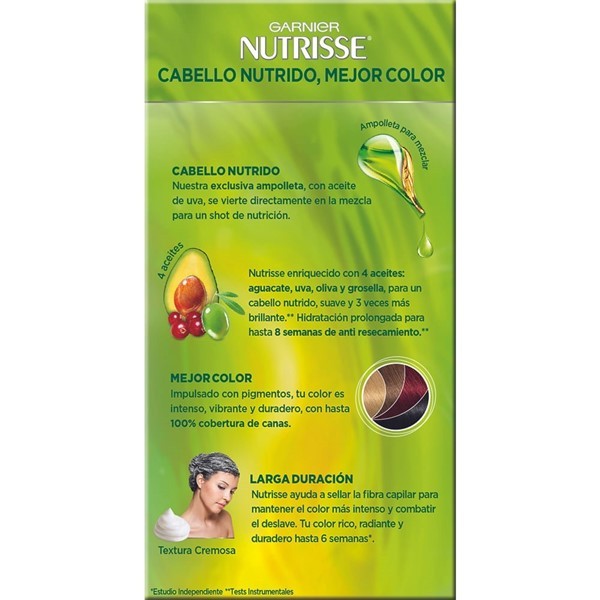 Garnier Nutrisse Kit de Coloracion 50 Castaño 50 Castano Claro alt