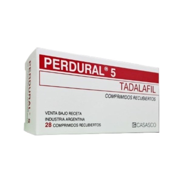 Casasco Perdural Tadalafilo 5 Mg x 28 Comp Recubiertos #1