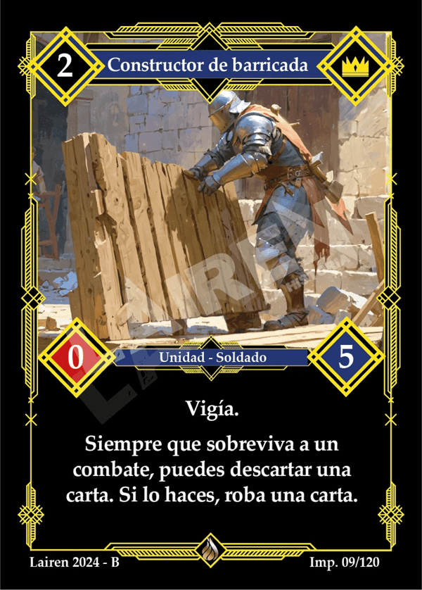 009 Constructor De Barricada - Coste 2