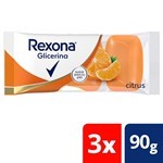 Jabón en Barra Rexona de Glicerina Citrus x 3 un x 90 g #4