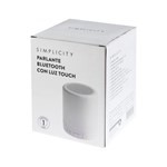 Parlante Bluetooth Simplicity Con Luz Touch #3