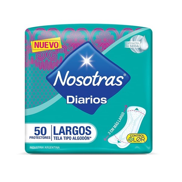 Protectores Diarios Largos (50 Unidades) alt