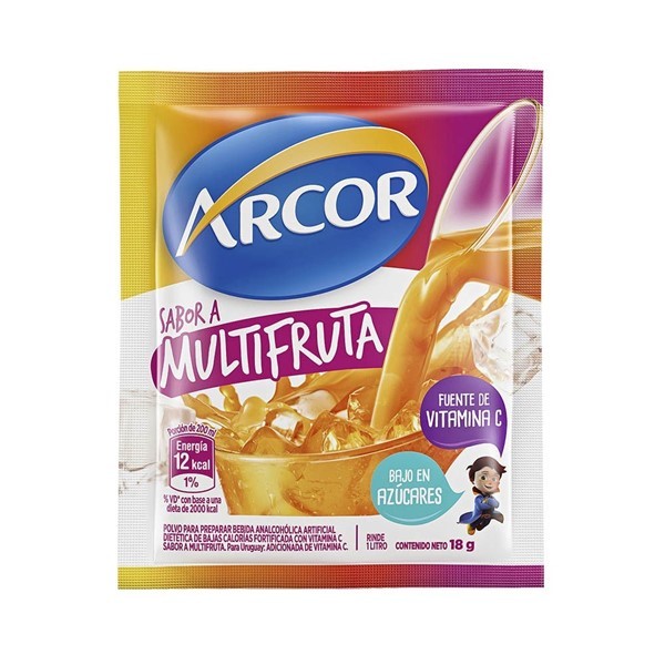 Jugo En Polvo Arcor Multifruta 18gr #1