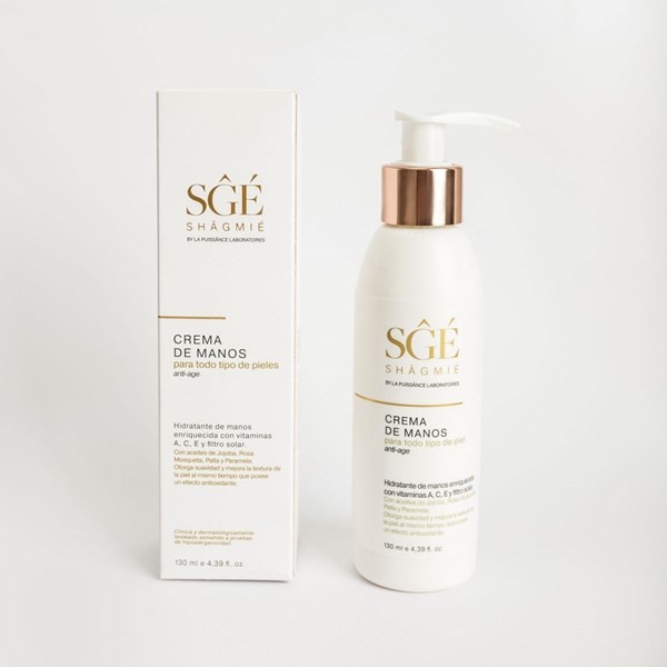Shagmie Crema de Manos Hidratante Anti Age Vitamina 130 ml alt