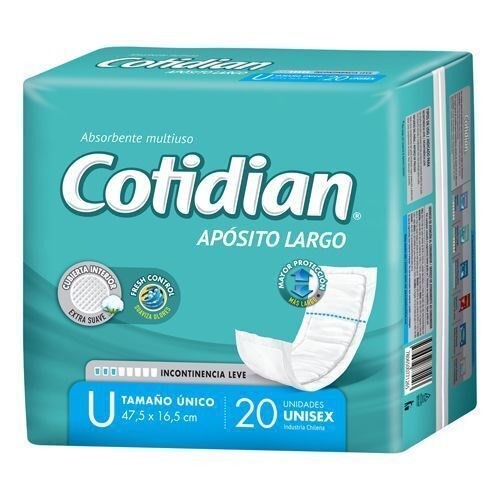 Cotidian Apósitos Largo | 20 Unidades
