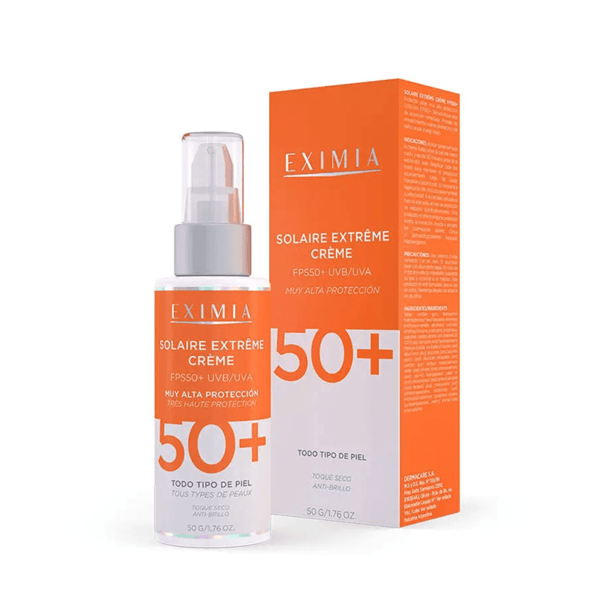 Eximia Protector Solar Solaire Extreme Creme Fps50+ 50 gr