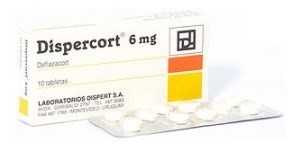 DISPERCORT 6MG. 10 TAB. #1