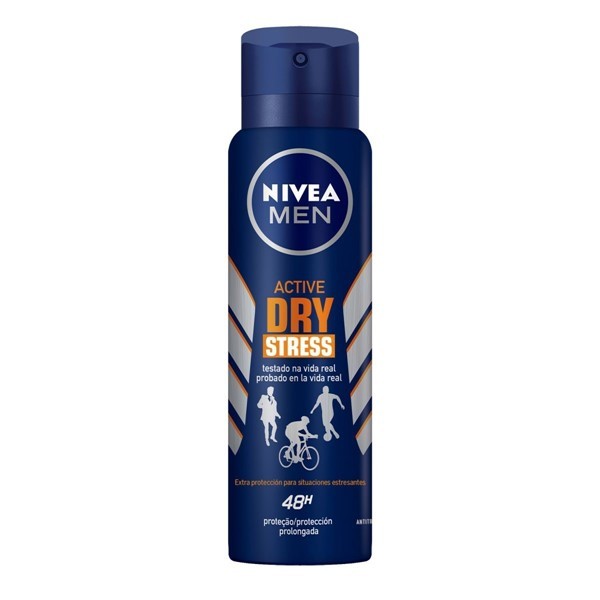 DESODORANTE AEROSOL NIVEA MEN STRESS PROTECT 150ML #1