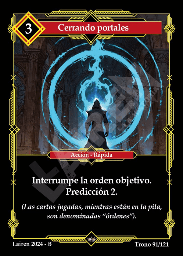 091 Cerrando Portales Precon Demonio/Elemental - Coste 3 #1