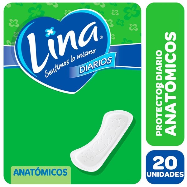 Lina Anatómicos Protector Diario 20 Unidades | Unico alt