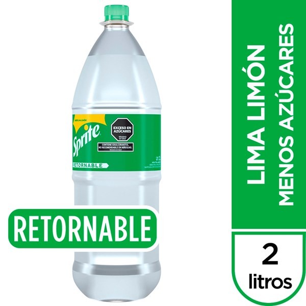 Gaseosa Sprite Lima Limón Retornable 2 L. #1