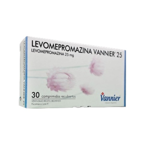 Levomepromazina Vannier 25 Mg x 30 Comp #1