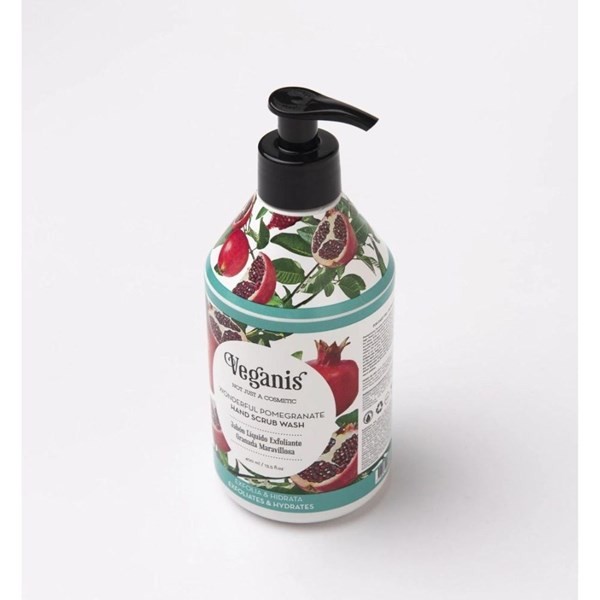 Veganis Jabon Líquido Exfoliante de Granada Maravillosa 400 ml alt