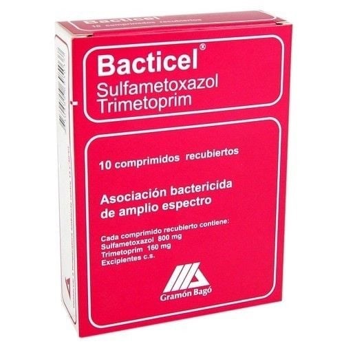 Bacticel Suspension | 10 comprimidos | Sulfametoxazol + Trimetoprim  #1