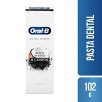 Oral B Pasta Dental Whitening Therapy Carbón 102 gr #1