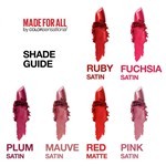 Maybelline Labial Color Sensational Made For All 385 Ruby For Me #3