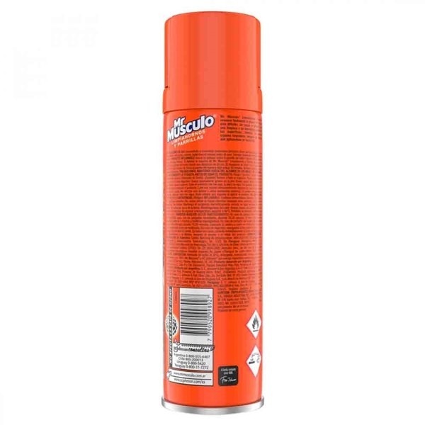 Vea Limpiahornos Y Parrilla Mr Musculo Aerosol 360 Ml alt