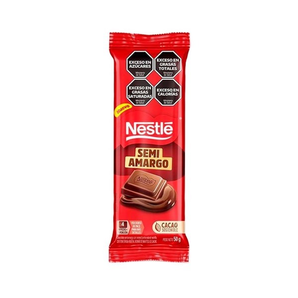Milka Chocolate Semi Amargo x 50 gr Nestle #1