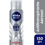 Nivea Antitranspirante Silver Protect Antibacterial Spray For Men 150 Ml #2