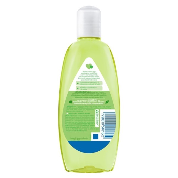 Johnsons Baby Shampoo Cabello Claro 200ml alt