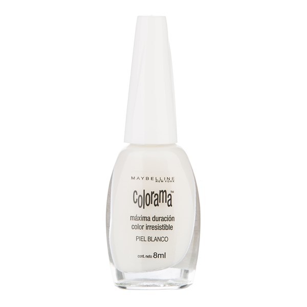 Maybelline Esmalte de Uñas Colorama Cremoso Piel Blanco