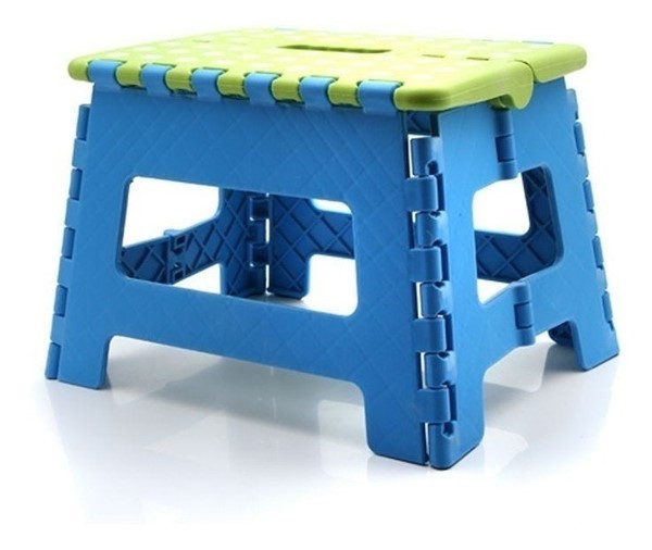 Baby Innovation Banquito Step Plegable Multiuso Celeste