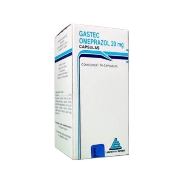 Laboratorio Bernabó Gastec Omeprazol 20 Mg Caps.X 70 #1