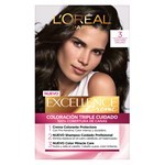 Excellence Kit de Coloracion Castaños 3 Castaño Oscuro #23