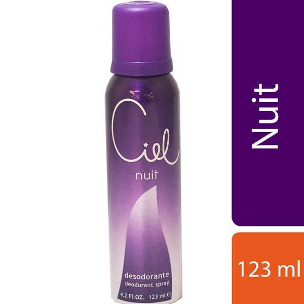 Desodorante Ciel en Aerosol Femenino Niut 123 cc.