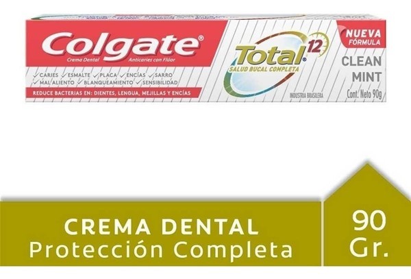 Colgate Total 12 clean Mint Crema Dental 90 g