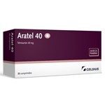 Aratel 40 Mg | 30 Comprimidos | Telmisartán #1