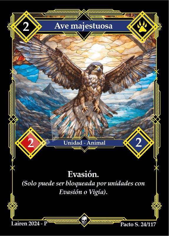 024 Ave Majestuosa Precon Animal Insecto - Coste 2