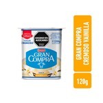 Yogur Batido Descremado Gran Compra De Vainilla 120 G. #1