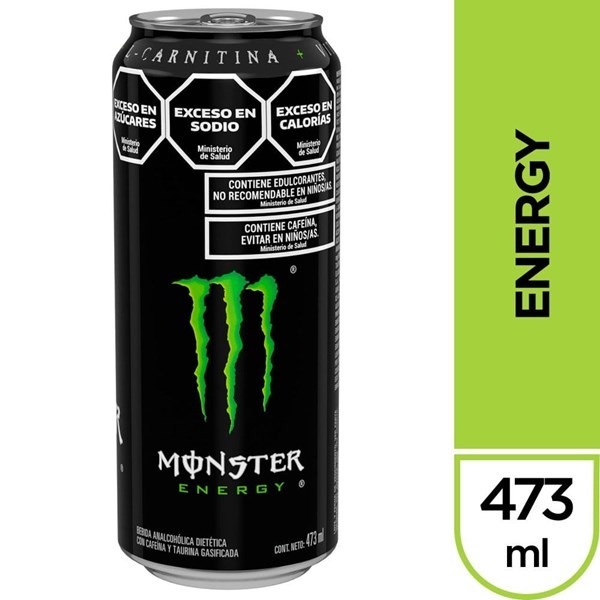 Bebida Energizante Monster Energy 473 ml. #1