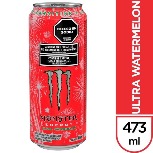 Bebidad Monster Ultra Watermelon 473 cc #1