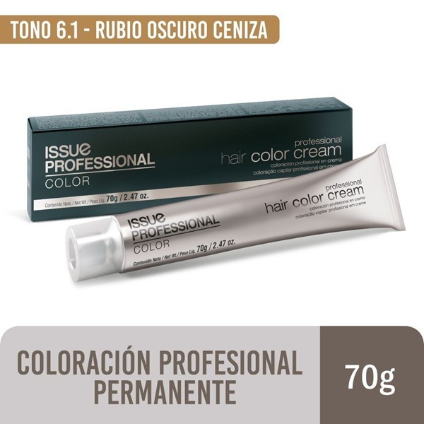 Issue Tintura Profesional Pomo Color N°6.1 Rubio Oscuro Ceniza #1