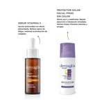 Kit Facial Dermaglós Serum Vitamina C + Protector Fps 50 #2