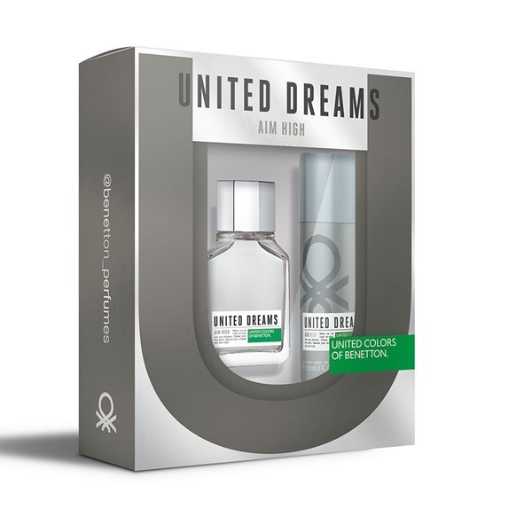 Kit Benetton United Dreams Aim High 1 Eau de Toilette x 100 ml + 1 After Shave x 75 ml #1
