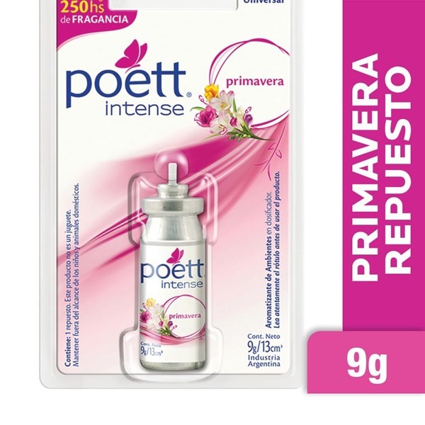 Desodorante Poett Intense Primavera Repuesto #1