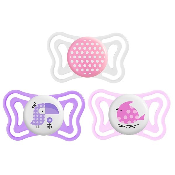 Chicco Chupete Physio Light Girl 2 a 6 meses 2 Unidades alt