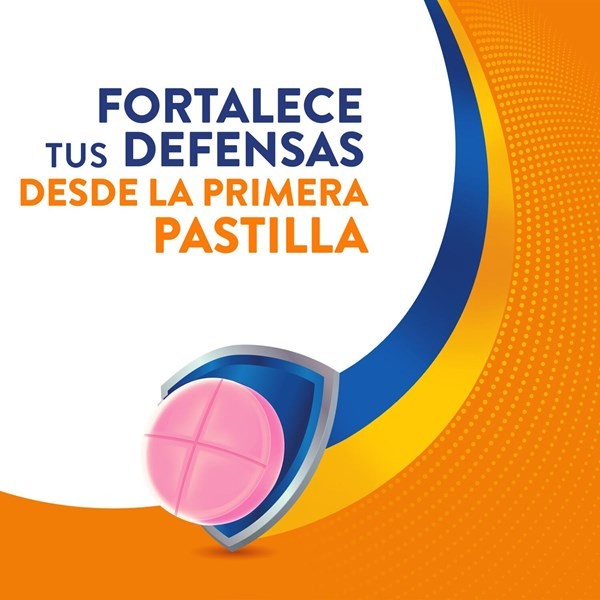 Cebion Tabletas Masticables de Vitamina C Sabor a Frutilla (12 Pastillas) alt