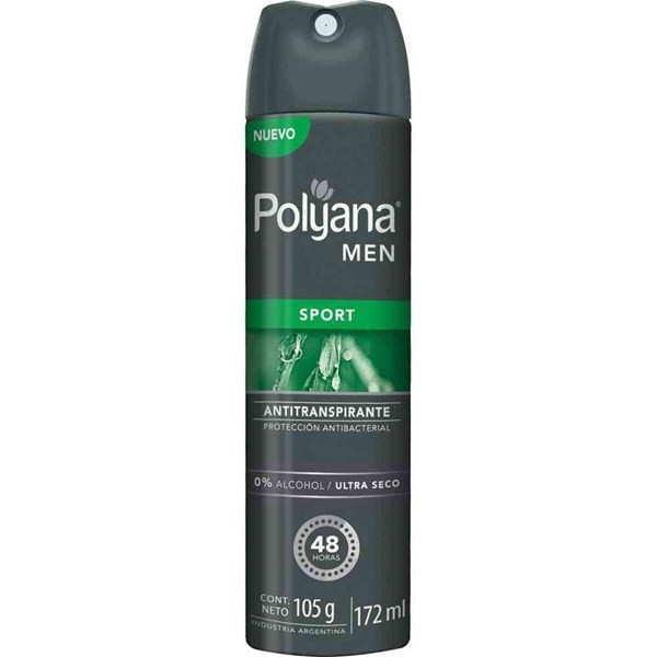 Desodorante Masculino Polyana Sport 172 ml
