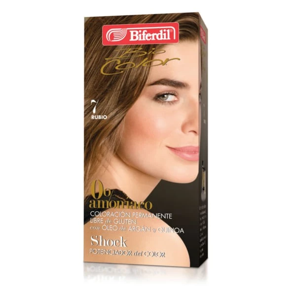 Biferdil Biocolor 0% Amoniaco 7 Rubio