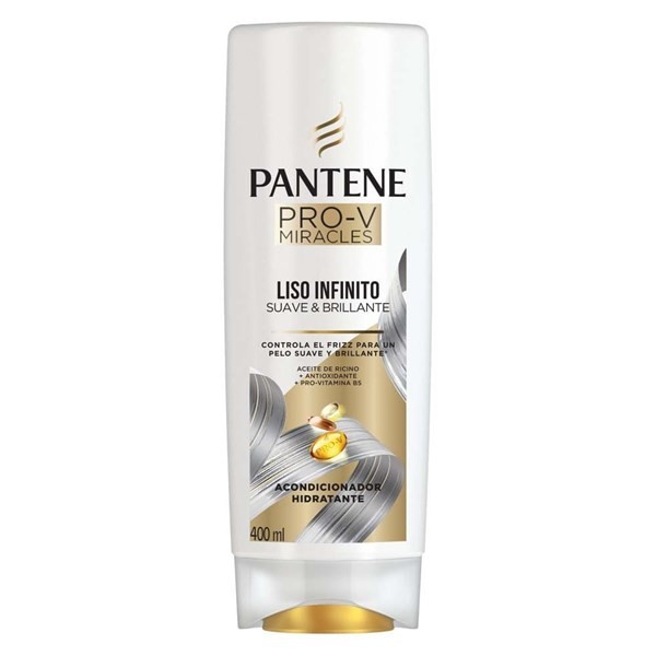 Pantene Acondicionador Prov Miracles Liso Infinito 400 ml alt