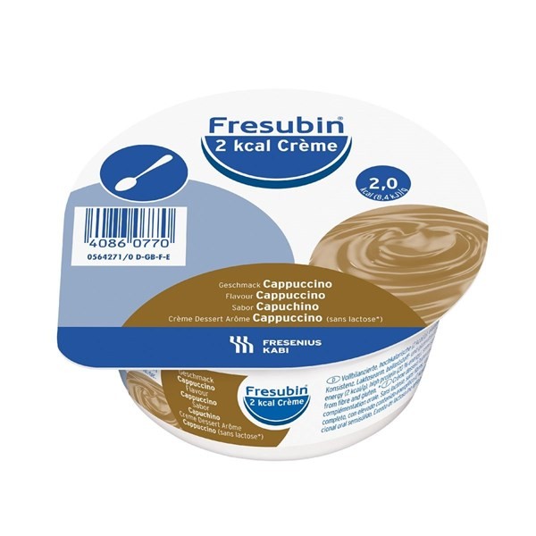 Fresubin Alimento Dietario 2 kcal Sabor Creme Capuccino 125 gr