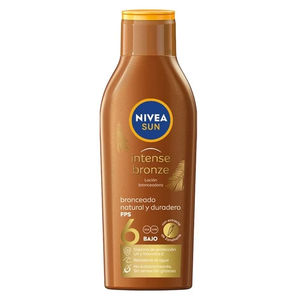 Nivea Sun Protector Solar Y Bronceador Loción Fps 6 200 ml alt