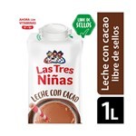 Leche Chocolatada Uht Las Tres Niñas Sin Sellos 1 lt. #1