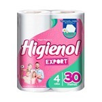 Papel Higiénico Higienol Export, Hoja Simple, 4 Unid X 30 Mts C/u #2