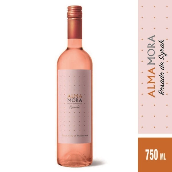 Vino Rosado Alma Mora Syrah 750 Cc #1